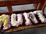 Writing Wreaths ( DAD, MOM, GRANDMA etc) $25 per letter