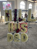 Writing Wreaths ($25 per letter)